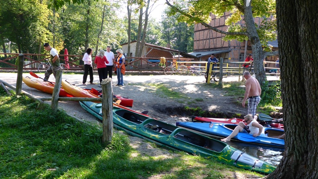 Zakończenie spływu kajakowego na Trasie Krutyń - Młyn Zakończenie spływu kajakowego na Trasie Krutyń - Młyn