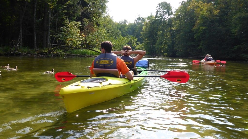 Spływ jednodniowy na trasie z Cierzpięt do Młyna - Krutynia Górna Spływ jednodniowy na trasie z Cierzpięt do Młyna - Krutynia Górna