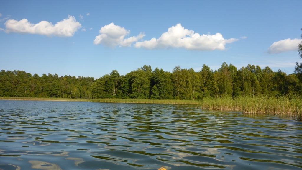 Spływ jednodniowy na trasie z Cierzpięt do Ukty - Jezioro Krutyńskie