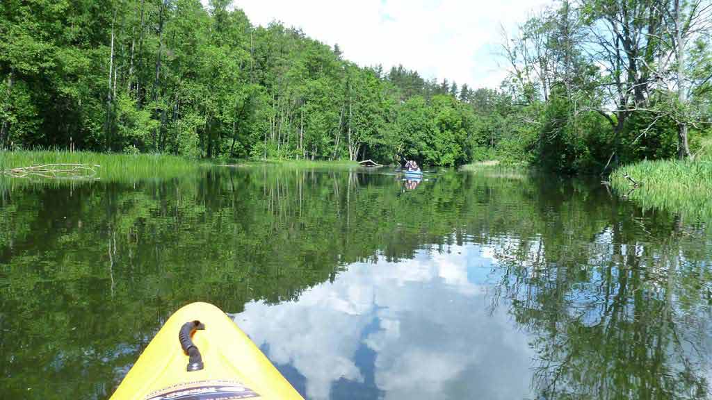 Szlak rzeki Krutyni - spływ kajakowy w rezerwacie Krutynia Dolna Szlak rzeki Krutyni - spływ kajakowy w rezerwacie Krutynia Dolna