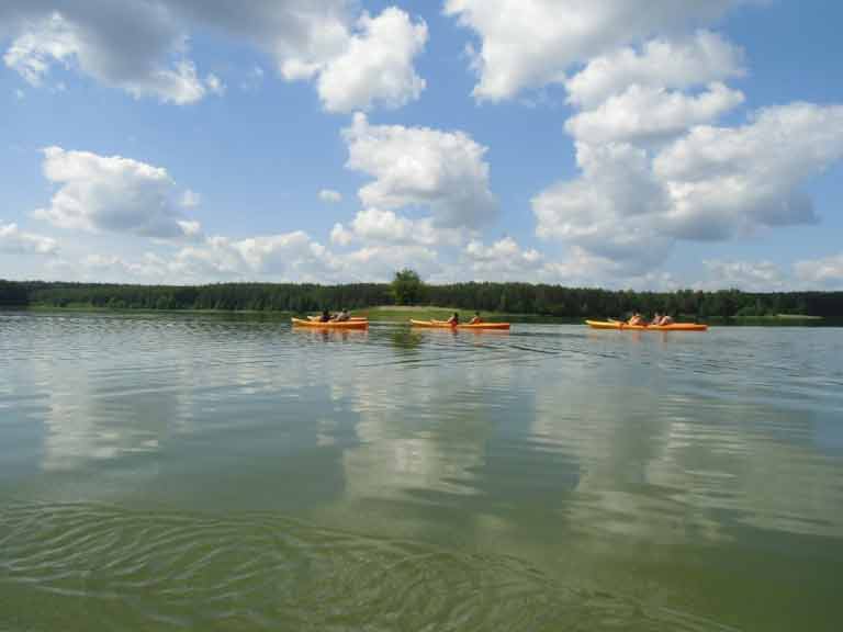 Spływ jednodniowy na trasie Babięta - Zgon - jezioro Zyzdrój Wielki