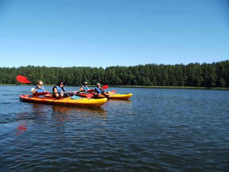 Spływ jednodniowy Krutynią - trasa Bienki - Spychowo Spływ jednodniowy Krutynią - trasa Bienki - Spychowo