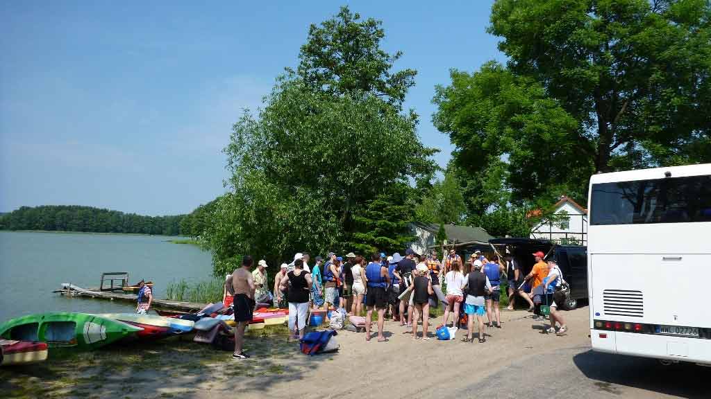 Spływ jednodniowy na trasie Sorkwity - Bieńki - zakończenie spływu w miejscowości Dłużec Spływ jednodniowy na trasie Sorkwity - Bieńki - zakończenie spływu w miejscowości Dłużec
