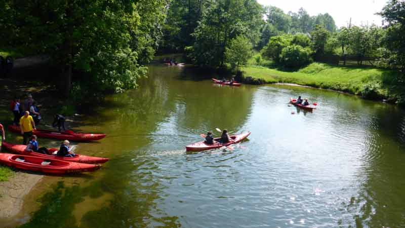 Spływ jednodniowy na trasie Spychowo - Krutyń - start przy moście drogowym w Spychowie Spływ jednodniowy na trasie Spychowo - Krutyń - start przy moście drogowym w Spychowie