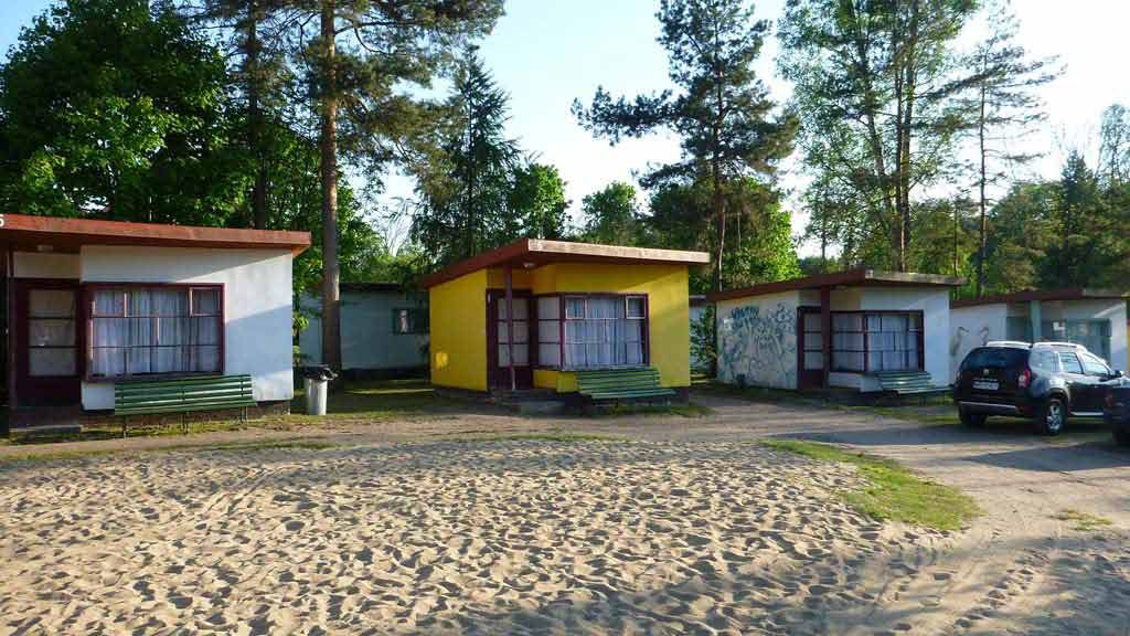 Stanica wodna PTTK w Krutyni - domki campingowe