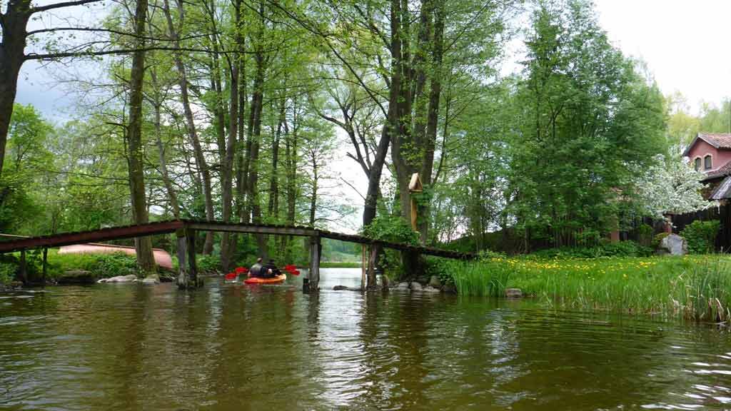 Szlak kajakowy rzeki Dajna Szlak kajakowy rzeki Dajna