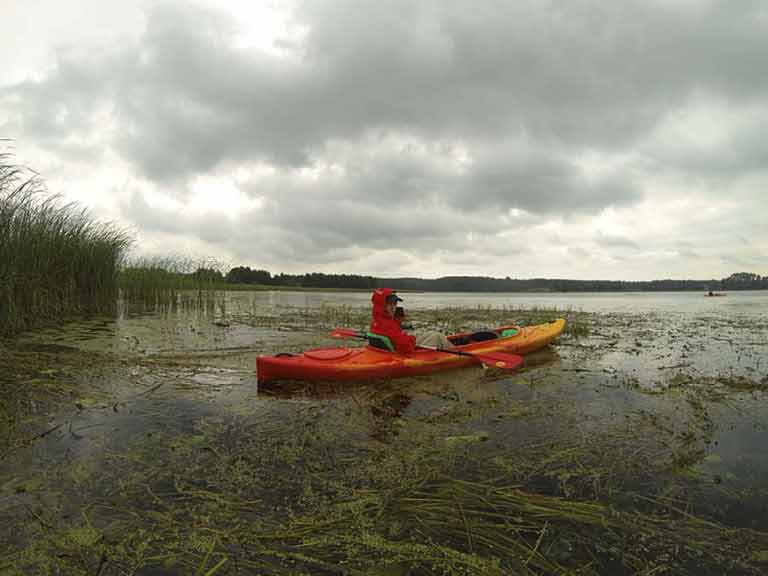 Szlak kajakowy rzeki Łaźna Struga - jezioro Łaśmiady Szlak kajakowy rzeki Łaźna Struga - jezioro Łaśmiady