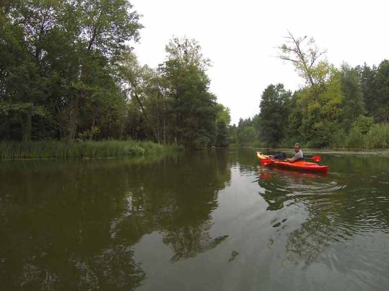 Szlak kajakowy rzeki Łyny Szlak kajakowy rzeki Łyny