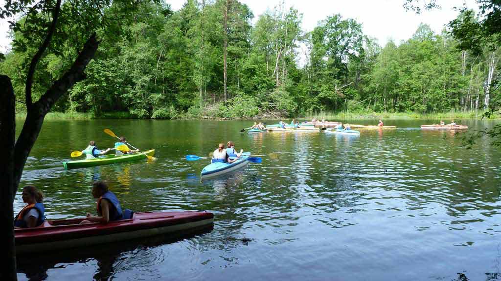 Spływy kajakowe szlakiem Krutyni - start z rezerwatu Krutynia Spływy kajakowe szlakiem Krutyni - start z rezerwatu Krutynia